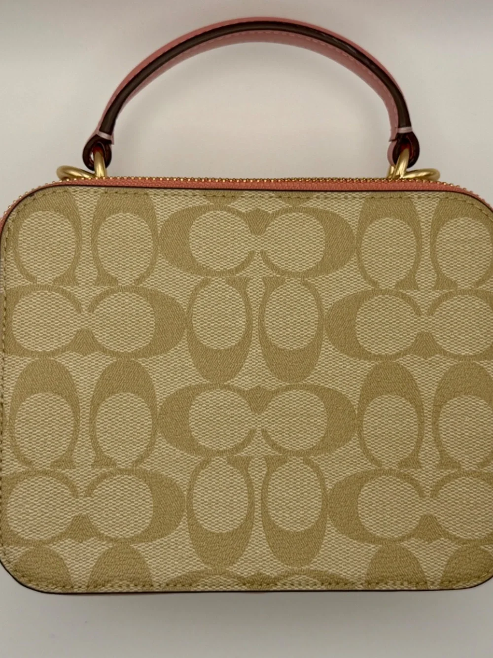 DISNEY X COACH Crossbody Signature Canvas Cinderella